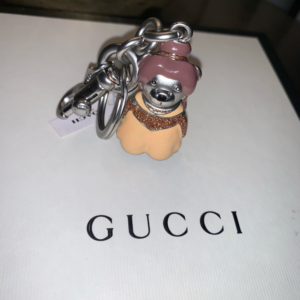 Coach bell keychain